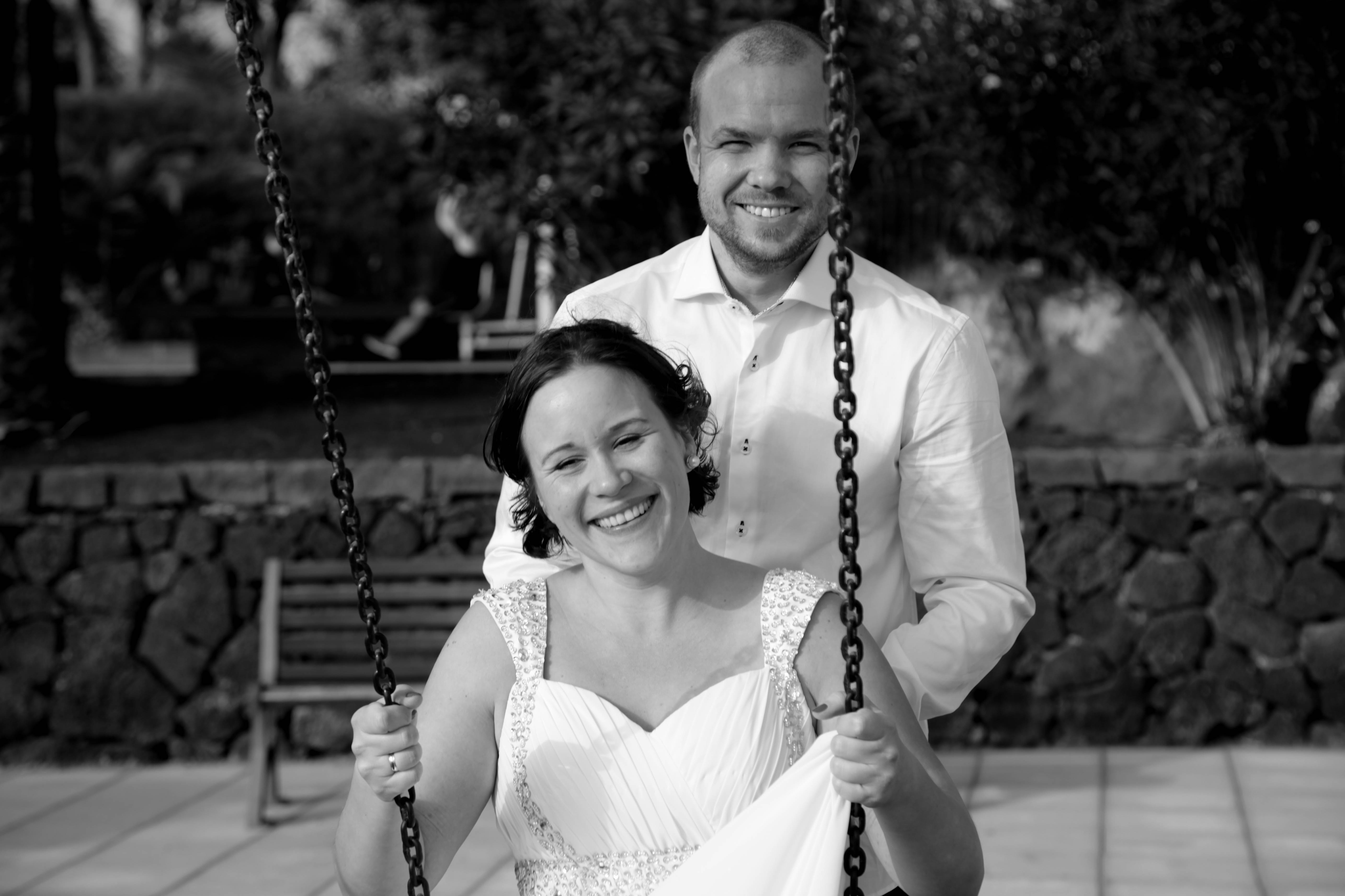 Kine and Øyvind, Puerto del Carmen